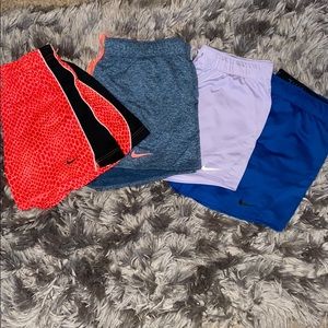 ✨ LOT of 4 NIKE SHORTS ✨